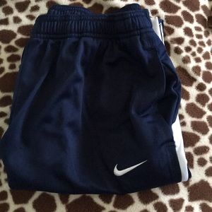 Navy Nike warm up pants